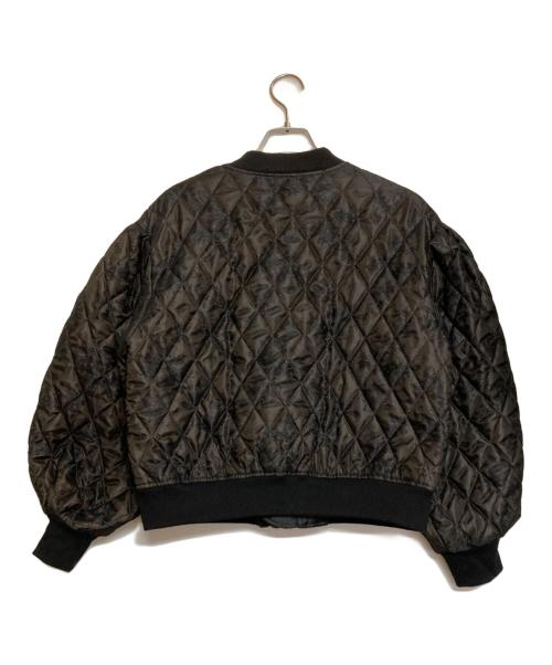 OBLI（オブリ）OBLI (オブリ) レースフリルブルゾン ブラック サイズ:不明（実寸サイズをご確認下さい）の古着・服飾アイテム