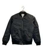 DENIMEドゥニーム）の古着「MA-1ジャケット」｜ブラック