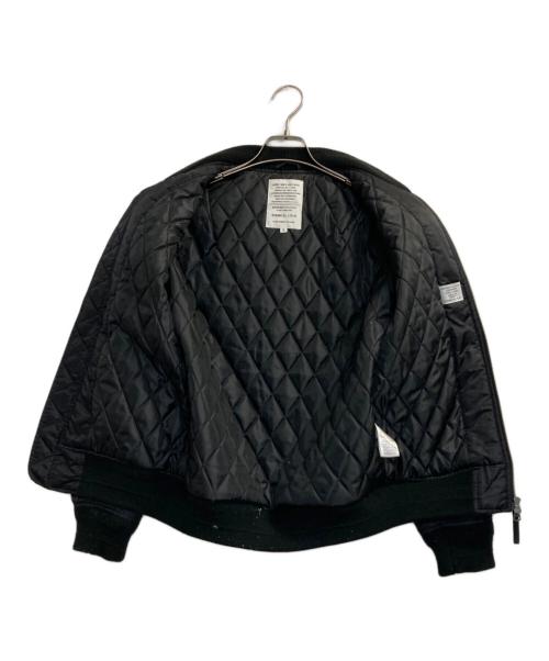 DENIME（ドゥニーム）DENIME (ドゥニーム) MA-1ジャケット ブラック サイズ:Ｓの古着・服飾アイテム