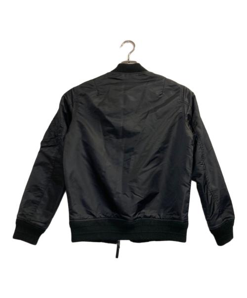 DENIME（ドゥニーム）DENIME (ドゥニーム) MA-1ジャケット ブラック サイズ:Ｓの古着・服飾アイテム