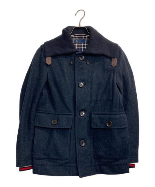 FRED PERRY（フレッドペリー）FRED PERRY (フレッドペリー) ウールメルトン ドンキーコート ネイビー サイズ:Ｓの古着・服飾アイテム