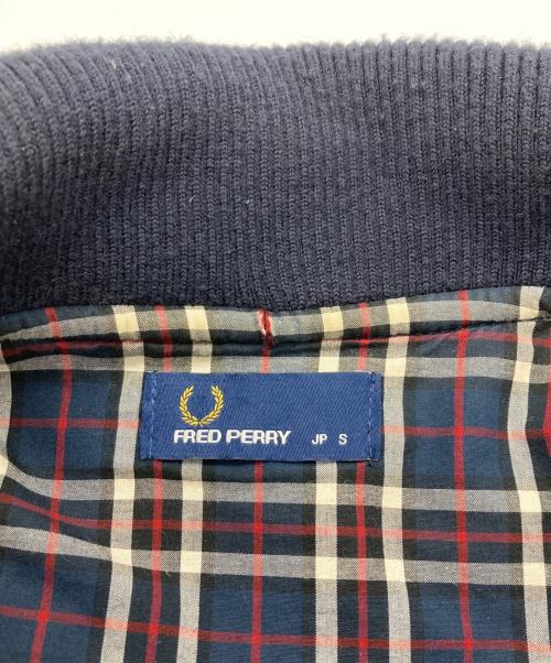 FRED PERRY（フレッドペリー）FRED PERRY (フレッドペリー) ウールメルトン ドンキーコート ネイビー サイズ:Ｓの古着・服飾アイテム