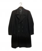 YOHJI YAMAMOTO×D'URBAN×A.A.Rヨウジヤマモト×ダーバン×アール）の古着「ダブルフェイスコート」｜ブラック