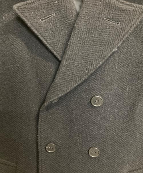 YOHJI YAMAMOTO（ヨウジヤマモト）YOHJI YAMAMOTO (ヨウジヤマモト) D'URBAN (ダーバン) A.A.R (アール) ダブルフェイスコート ブラック サイズ:Lの古着・服飾アイテム