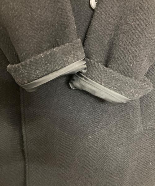 YOHJI YAMAMOTO（ヨウジヤマモト）YOHJI YAMAMOTO (ヨウジヤマモト) D'URBAN (ダーバン) A.A.R (アール) ダブルフェイスコート ブラック サイズ:Lの古着・服飾アイテム