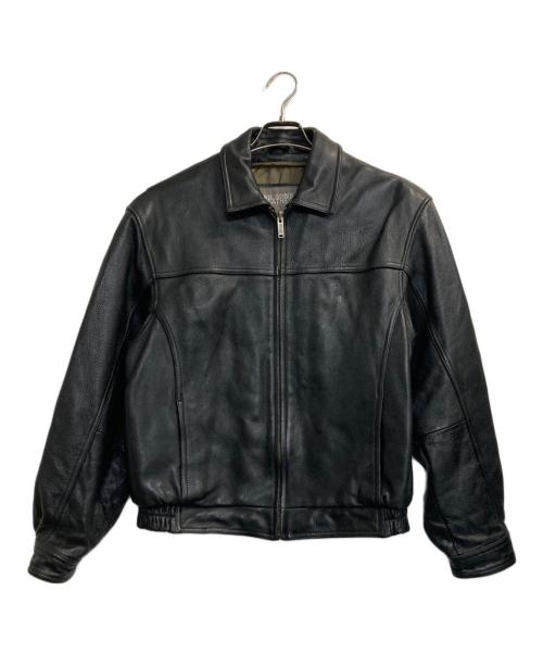 wilsons leather（ウィルソンズレザー）wilsons leather (ウィルソンズレザー) レザージャケット ブラック サイズ:Ｓの古着・服飾アイテム