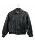 wilsons leather（ウィルソンズレザー）の古着「レザージャケット」｜ブラック