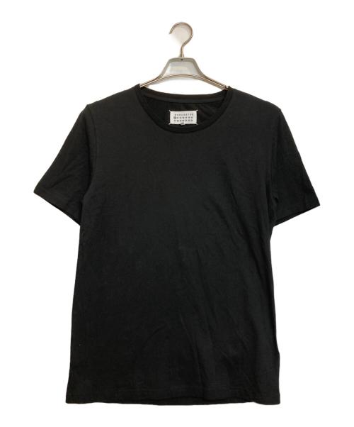Maison Margiela（メゾンマルジェラ）Maison Margiela (メゾンマルジェラ) 4ステッチ半袖Tシャツ ブラック サイズ:50の古着・服飾アイテム