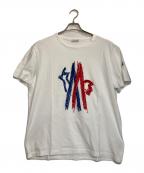 MONCLERモンクレール）の古着「MAGLIA T-SHIRT」｜ホワイト