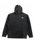 THE NORTH FACE（ザ ノース フェイス）の古着「Tech Air Sweat Wide Hoodie/テックエアースウェットワイドフーディ」｜ブラック