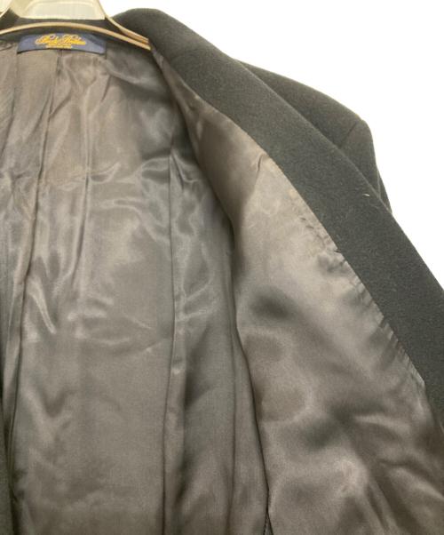 BROOKS BROTHERS（ブルックスブラザーズ）BROOKS BROTHERS (ブルックスブラザーズ) ウールカシミヤダブルチェスターロングコート ブラック サイズ:記載なしの古着・服飾アイテム