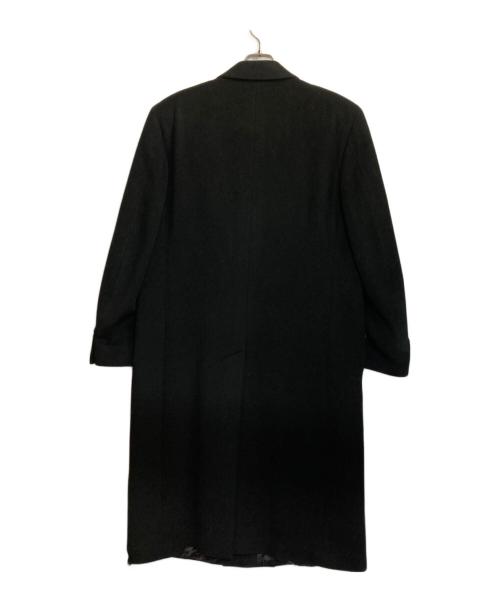 BROOKS BROTHERS（ブルックスブラザーズ）BROOKS BROTHERS (ブルックスブラザーズ) ウールカシミヤダブルチェスターロングコート ブラック サイズ:記載なしの古着・服飾アイテム