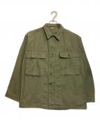 US ARMYユーエスアーミー）の古着「M-43ミリタリーシャツジャケット」｜カーキ