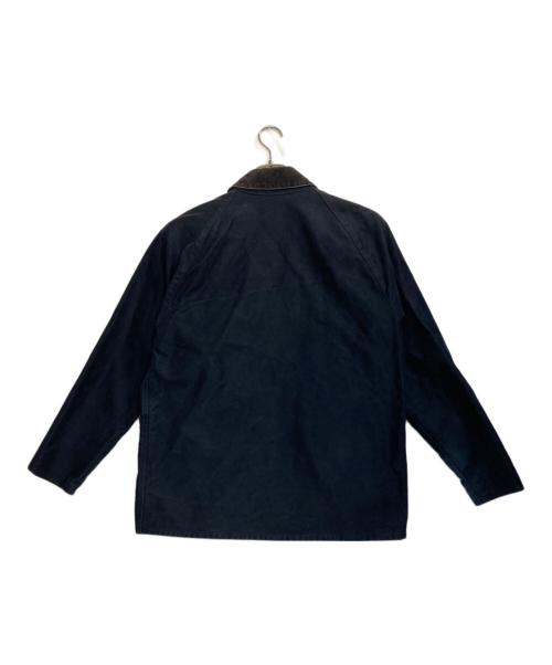 F.O.B FACTORY（エフオービー ファクトリー）F.O.B FACTORY (エフオービー ファクトリー) モールスキン ライディング ジャケット ネイビー サイズ:Ｌの古着・服飾アイテム