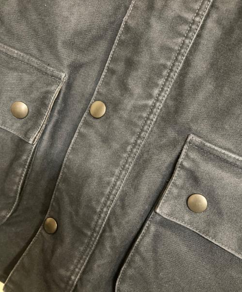 F.O.B FACTORY（エフオービー ファクトリー）F.O.B FACTORY (エフオービー ファクトリー) モールスキン ライディング ジャケット ネイビー サイズ:Ｌの古着・服飾アイテム