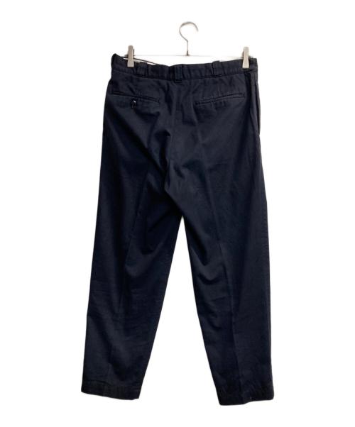 MARKAWARE（マーカウェア）MARKAWARE (マーカウェア) FRONT PLEATS PEGTOP ネイビー サイズ:3の古着・服飾アイテム