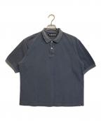 AUBERGEオーベルジュ）の古着「ポロシャツ」｜ブルー