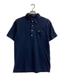 FRED PERRY（フレッドペリー）の古着「ボタンダウンポロシャツ」｜ネイビー