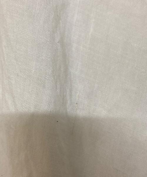 Veritecoeur（ヴェリテクール）Veritecoeur (ヴェリテクール) リネンワイドブラウス ホワイト サイズ:ＦＲＥＥの古着・服飾アイテム