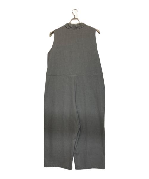 mizuiro-ind（ミズイロインド）mizuiro-ind (ミズイロインド) ノースリーブオールインワン グレー サイズ:記載なしの古着・服飾アイテム