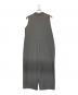 mizuiro-ind (ミズイロインド) ノースリーブオールインワン グレー サイズ:記載なし：7000円