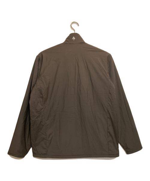 mont-bell（モンベル）mont-bell (モンベル) クリマエア リバーシブル ジャケット グリーン×ブラウン サイズ:ＸＬの古着・服飾アイテム