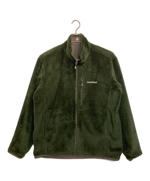 mont-bell（モンベル）mont-bell (モンベル) クリマエア リバーシブル ジャケット グリーン×ブラウン サイズ:ＸＬの古着・服飾アイテム
