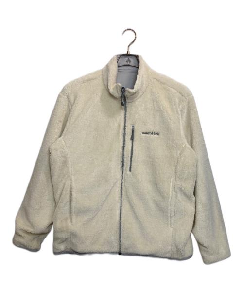 mont-bell（モンベル）mont-bell (モンベル) クリマエア リバーシブル ジャケット グレー×ホワイト サイズ:ＸＬの古着・服飾アイテム