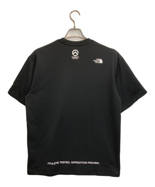 THE NORTH FACE（ザ ノース フェイス）THE NORTH FACE (ザ ノース フェイス) サミット25thドライドットクルーTシャツ ブラック サイズ:ＸＬの古着・服飾アイテム