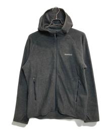 mont-bell（モンベル）の古着「クリマプラス100 ウォームアップパーカ」｜グレー