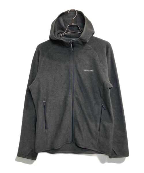 mont-bell（モンベル）mont-bell (モンベル) クリマプラス100 ウォームアップパーカ グレー サイズ:ＸＬの古着・服飾アイテム