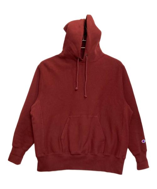 Champion（チャンピオン）Champion (チャンピオン) MIN-NANO (ミンナノ) リバースウィーブパーカー レッド サイズ:Sの古着・服飾アイテム