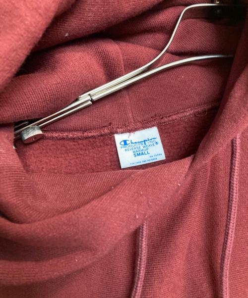 Champion（チャンピオン）Champion (チャンピオン) MIN-NANO (ミンナノ) リバースウィーブパーカー レッド サイズ:Sの古着・服飾アイテム