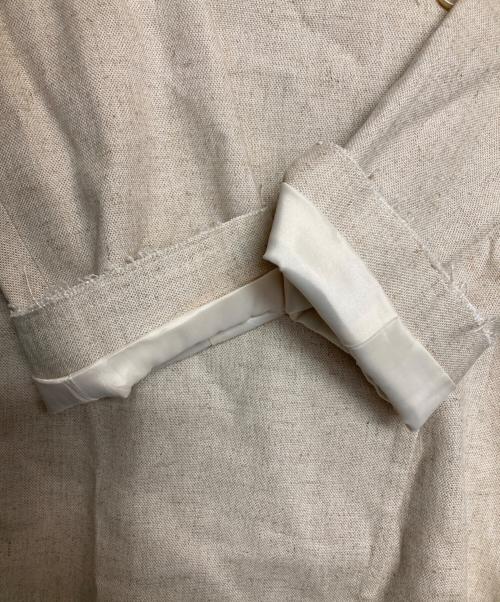 ALEXIA STAM（アリシアスタン）ALEXIA STAM (アリシアスタン) リネンレーヨンジャケット ベージュ サイズ:Ｍの古着・服飾アイテム