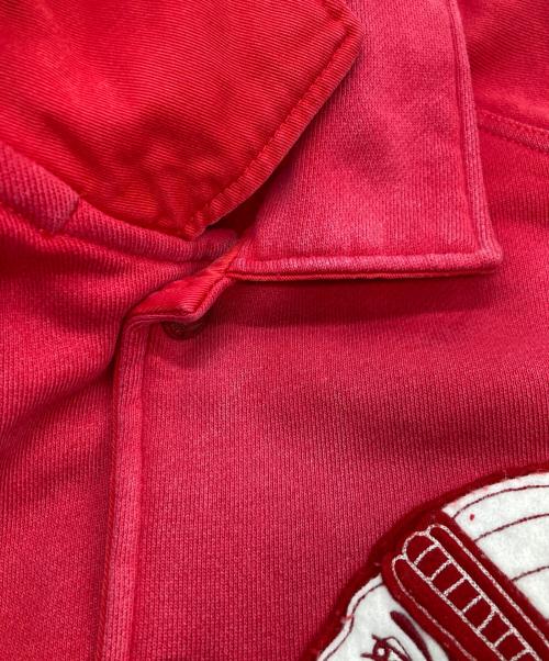 POLO RALPH LAUREN（ポロ・ラルフローレン）POLO RALPH LAUREN (ポロ・ラルフローレン) インディアンモチーフスウェットスタジャン レッド サイズ:ＸＸＬの古着・服飾アイテム