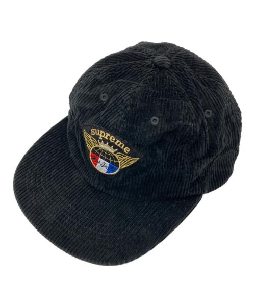 SUPREME（シュプリーム）SUPREME (シュプリーム) 17FW Global Corduroy 6-Panel ブラック サイズ:不明（実寸サイズをご確認下さい）の古着・服飾アイテム