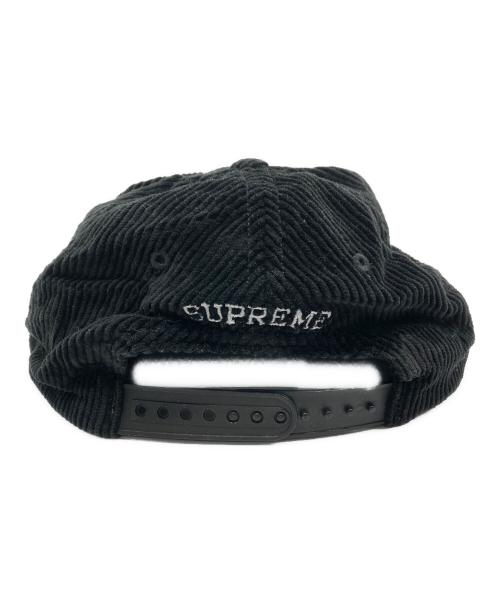 SUPREME（シュプリーム）SUPREME (シュプリーム) 17FW Global Corduroy 6-Panel ブラック サイズ:不明（実寸サイズをご確認下さい）の古着・服飾アイテム