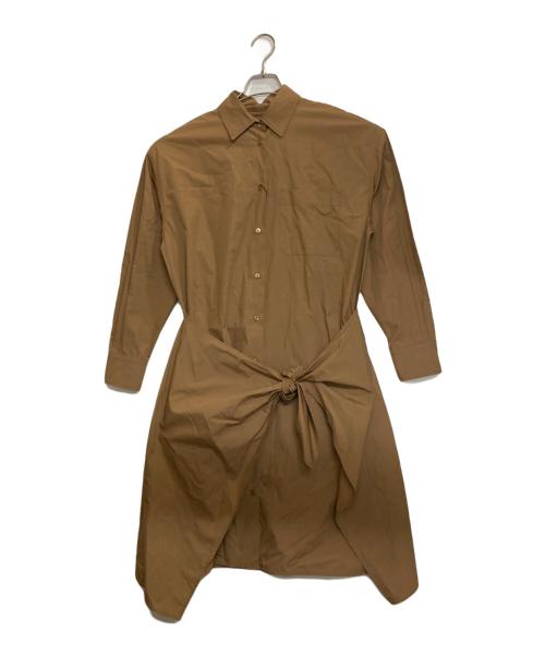WEEKEND Max Mara（ウィークエンド マックスマーラ）WEEKEND Max Mara (ウィークエンド マックスマーラ) シャツワンピース ブラウン サイズ:42の古着・服飾アイテム
