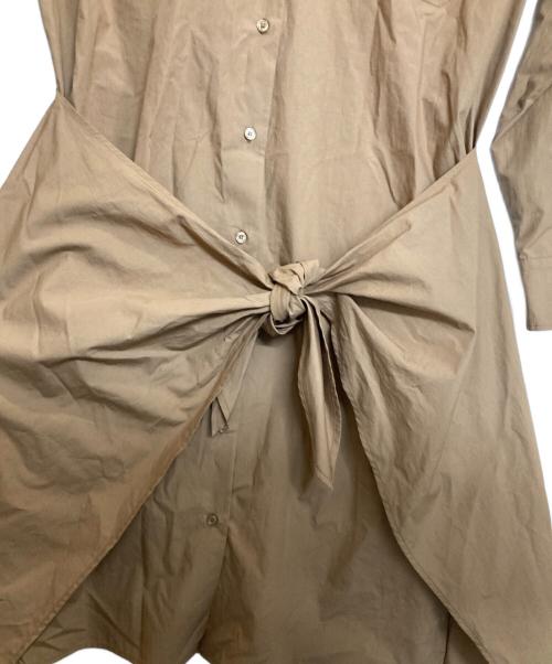 WEEKEND Max Mara（ウィークエンド マックスマーラ）WEEKEND Max Mara (ウィークエンド マックスマーラ) シャツワンピース ブラウン サイズ:42の古着・服飾アイテム