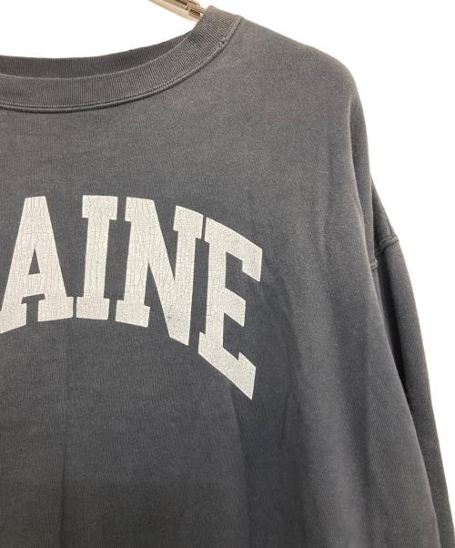 DEUXIEME CLASSE（ドゥーズィエム クラス）DEUXIEME CLASSE (ドゥーズィエム クラス) ユーズド加工クルーネックスウェット グレー サイズ:Ｆの古着・服飾アイテム