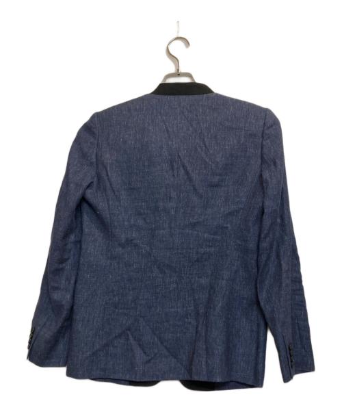 Paul Smith BLACK（ポールスミスブラック）Paul Smith BLACK (ポールスミスブラック) リネン混セットアップスーツ ネイビー サイズ:記載なしの古着・服飾アイテム