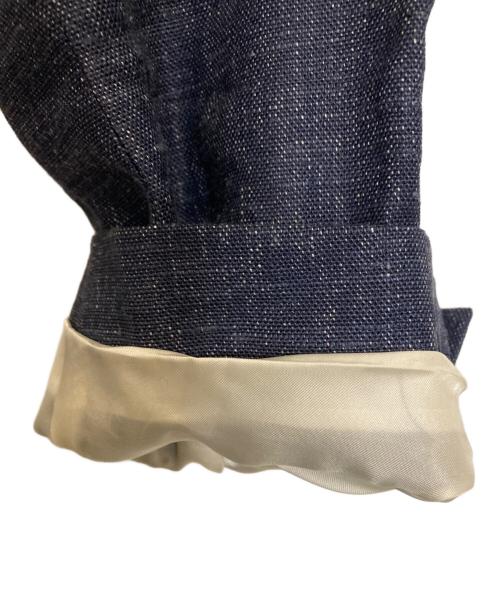 Paul Smith BLACK（ポールスミスブラック）Paul Smith BLACK (ポールスミスブラック) リネン混セットアップスーツ ネイビー サイズ:記載なしの古着・服飾アイテム