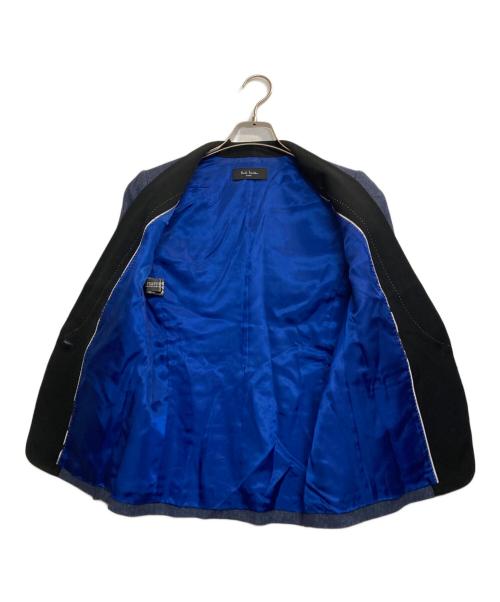 Paul Smith BLACK（ポールスミスブラック）Paul Smith BLACK (ポールスミスブラック) リネン混セットアップスーツ ネイビー サイズ:記載なしの古着・服飾アイテム