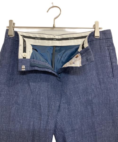 Paul Smith BLACK（ポールスミスブラック）Paul Smith BLACK (ポールスミスブラック) リネン混セットアップスーツ ネイビー サイズ:記載なしの古着・服飾アイテム