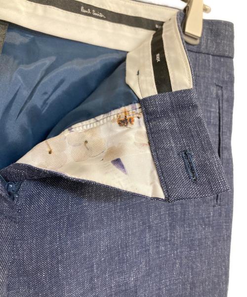 Paul Smith BLACK（ポールスミスブラック）Paul Smith BLACK (ポールスミスブラック) リネン混セットアップスーツ ネイビー サイズ:記載なしの古着・服飾アイテム