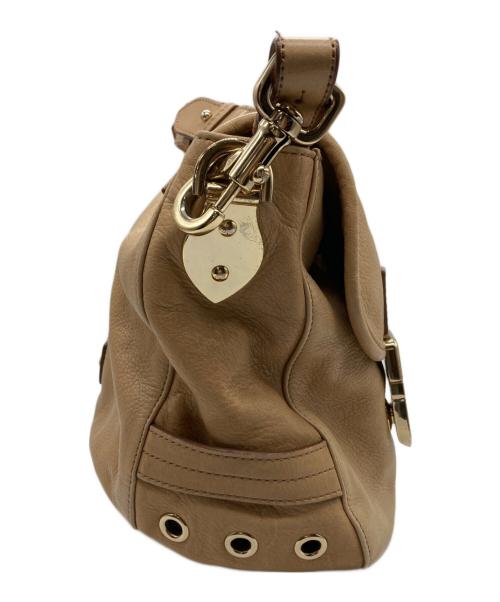 MULBERRY（マルベリー）MULBERRY (マルベリー) ショルダーバッグ ベージュの古着・服飾アイテム