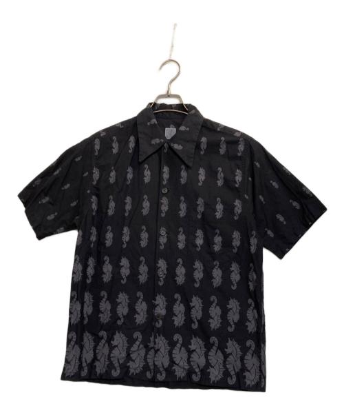 ANATOMICA（アナトミカ）ANATOMICA (アナトミカ) HAWAIIAN SHIRT SEAHORSE / シーホース柄ハワイアンシャツ ブラック サイズ:Ｓの古着・服飾アイテム