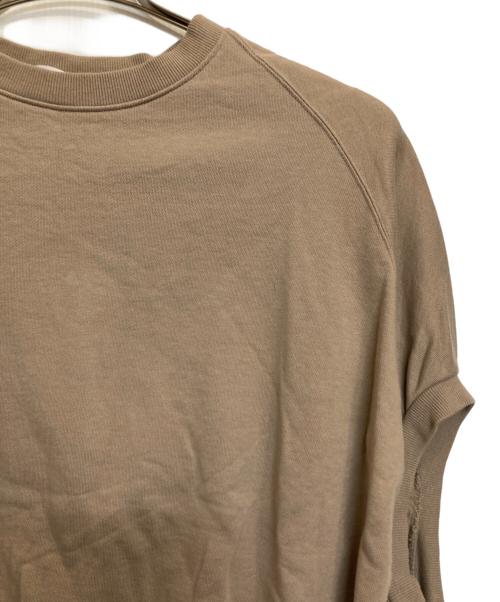 COGTHEBIGSMOKE（コグザビッグスモーク）COGTHEBIGSMOKE (コグザビッグスモーク) フレンチテリー ワイド スウェットシャツ BROOKLYN SWEATSHIRT ベージュ サイズ:記載なしの古着・服飾アイテム