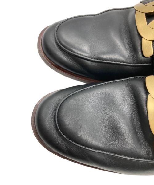 TOD'S（トッズ）TOD'S (トッズ) ケイトレザーローファー ブラック サイズ:36の古着・服飾アイテム