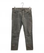 BEAMS PLUSビームスプラス）の古着「5pocket コーデュロイパンツ」｜グレー
